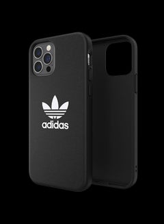Adidas Logo Printed Protective Case Cover For Apple iPhone 12 / 12 Pro Black/White  - Image 2