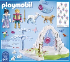 PLAY MOBILE Magic Crystal Gate To The Winter World Figures Playset 28x18x16cm  - Image 2