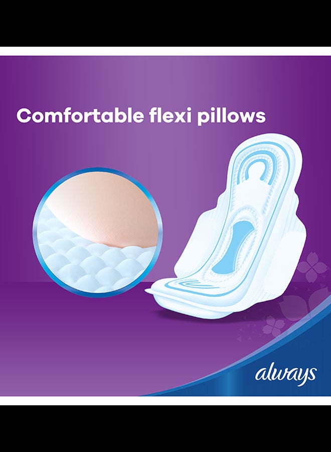 Always - Dry And Comfort Sanitary Pads Large, 50 Count, Pack of 2 White 508.9grams - Image 1