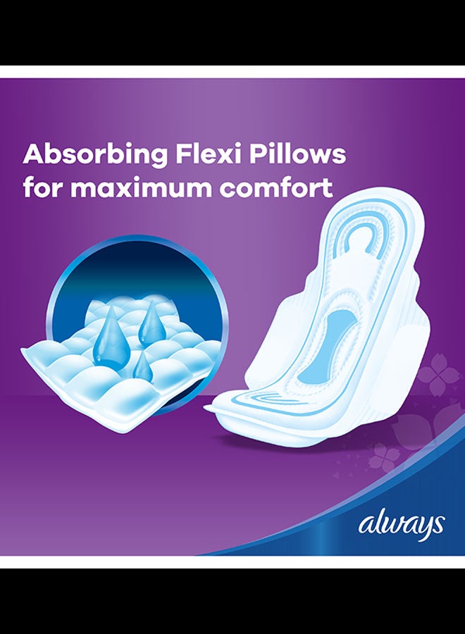 Always - Dry And Comfort Sanitary Pads Large, 50 Count, Pack of 2 White 508.9grams - Image 1