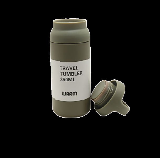 Vacuum Thermal Stainless Steel Travel Tumbler Beige 4.5x4.5x22cm  - Image 2