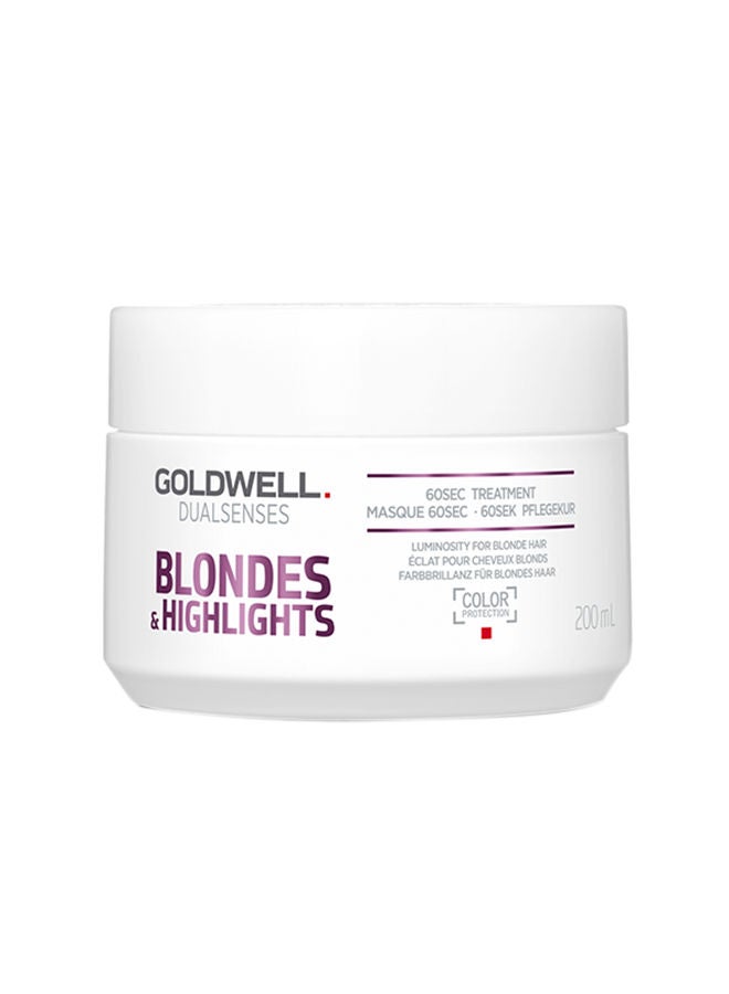 Goldwell Dualsenses Blondes And Highlights 60Sec Treatment White 200ml 