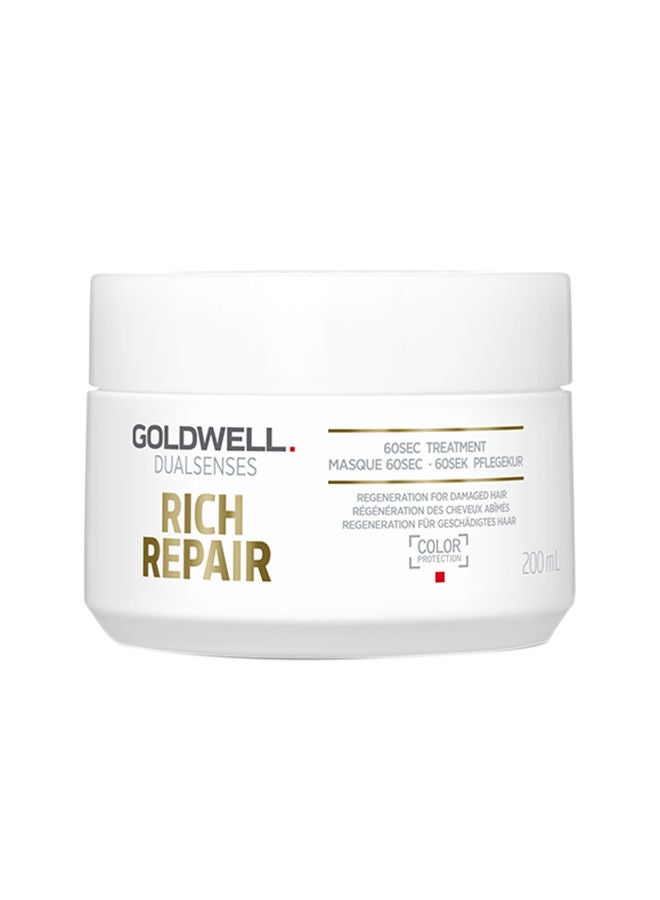 Goldwell Dualsenses Rich Repair 60Sec Treatment White 200ml 