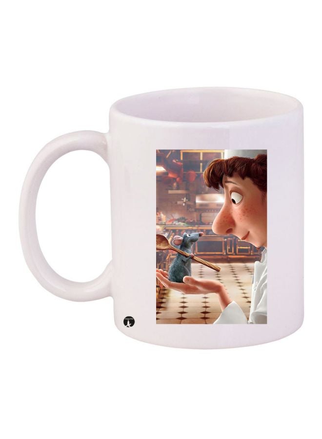 BP Printed Coffee Mug White/Beige/Brown