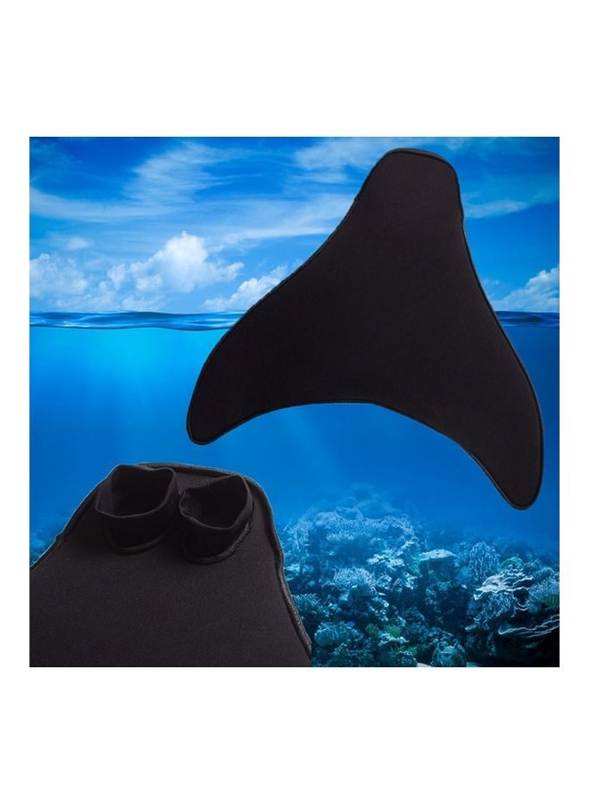 Generic Adjustable Diving Monofin Swimming Foot Flipper 52 x 10 x 48cm - Image 1