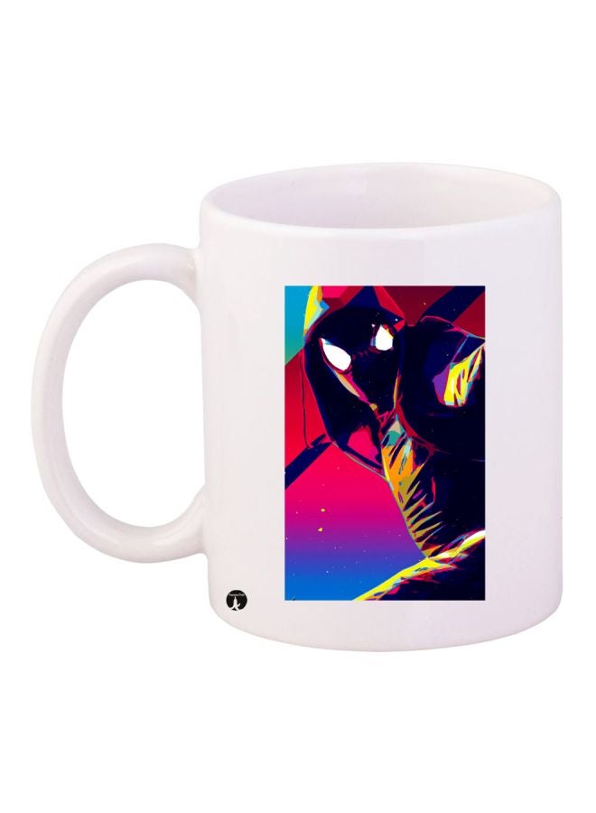 قدح قهوة - سبايدر مان أبيض/أسود/وردي