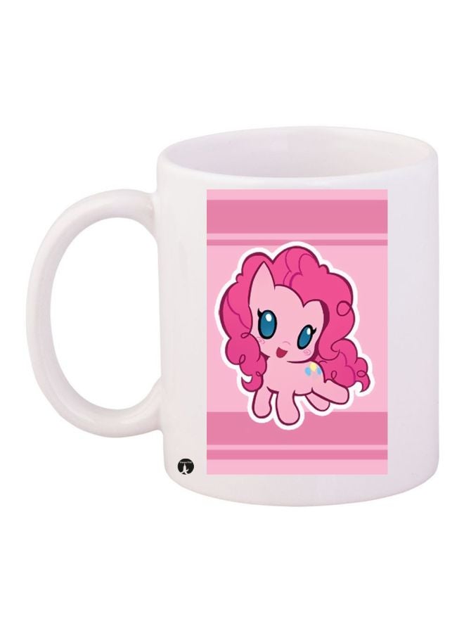 BP Unicorn Printed Coffee Mug White/Pink/Blue