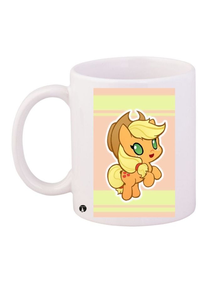 بي بي مج قهوة بطبعة شخصية بوني أبيض/أصفر/بيج