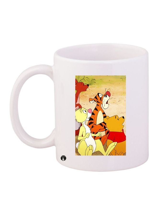BP Winnie-The-Pooh Printed Coffee Mug White/Yellow/Black