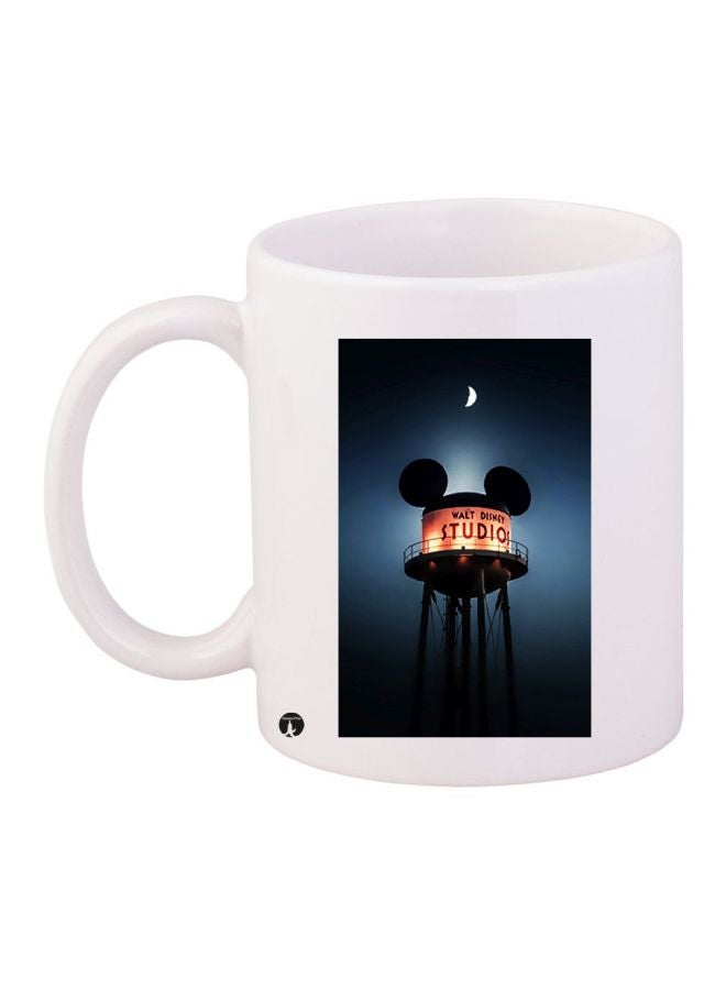 BP Walt Disney Studio Printed Coffee Mug White/Black/Grey