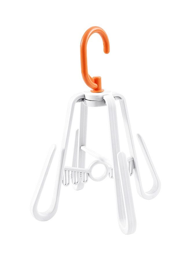 Hanging Footwear Drying Rack White 13x13cm