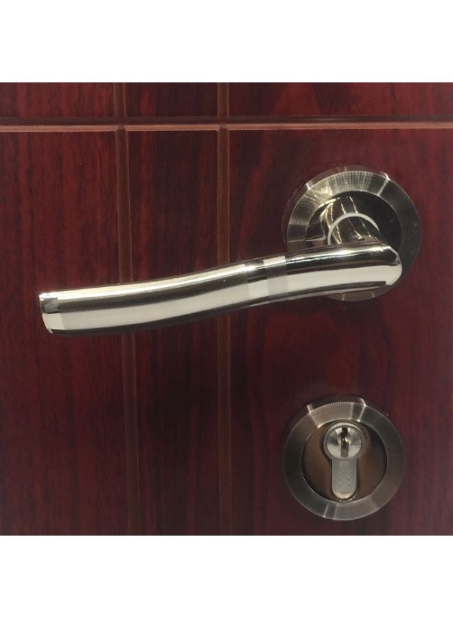Door Handle Silver 7x6x2cm - Image 2