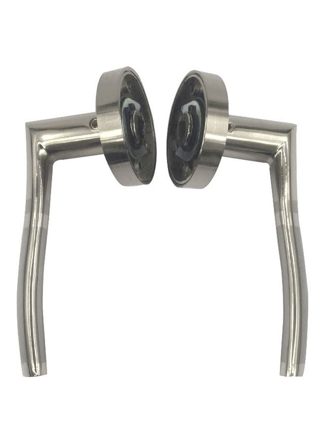 Door Handle Silver 7x6x2cm - Image 1