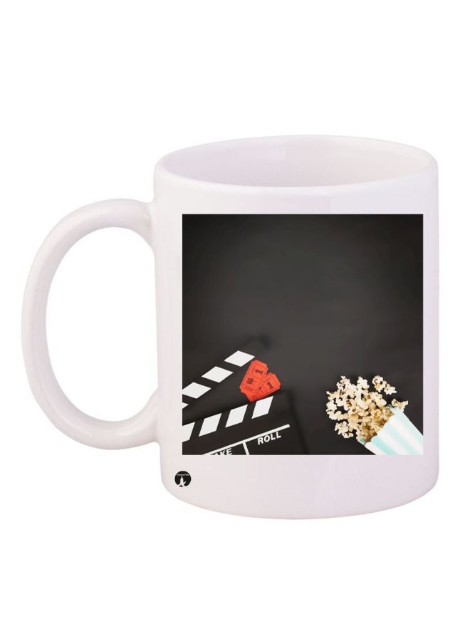 BP Printed Coffee Mug White/Black/Red