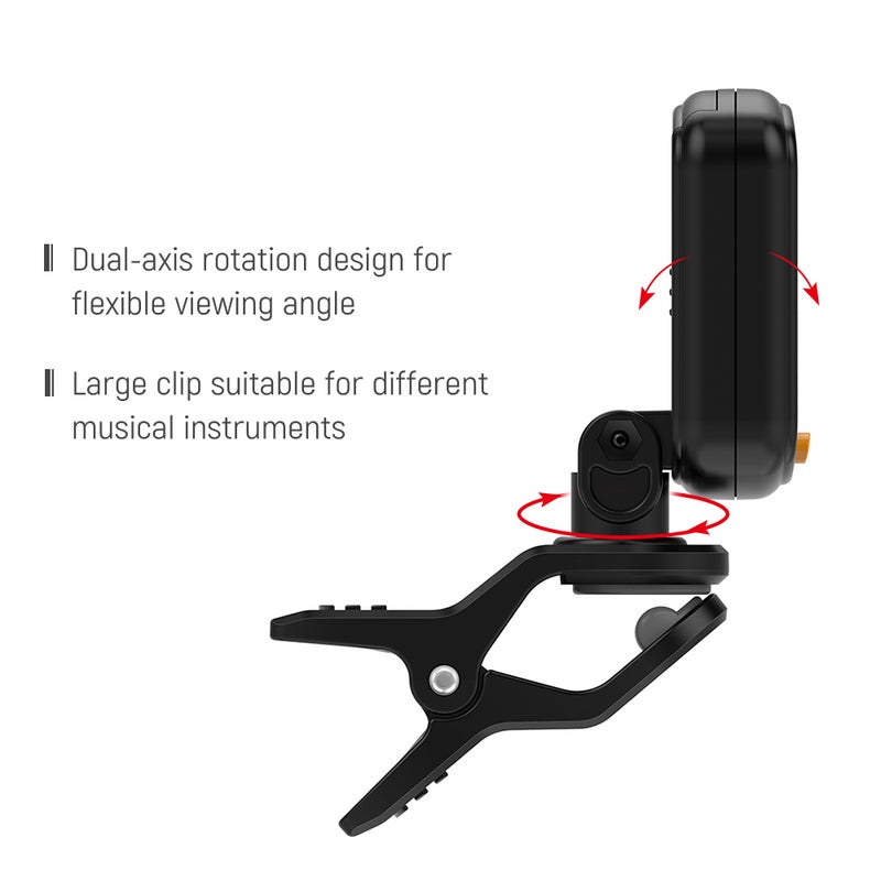 Generic 18.5g AT-01A Rotatable Clip-on LCD Tuner  - Image 3
