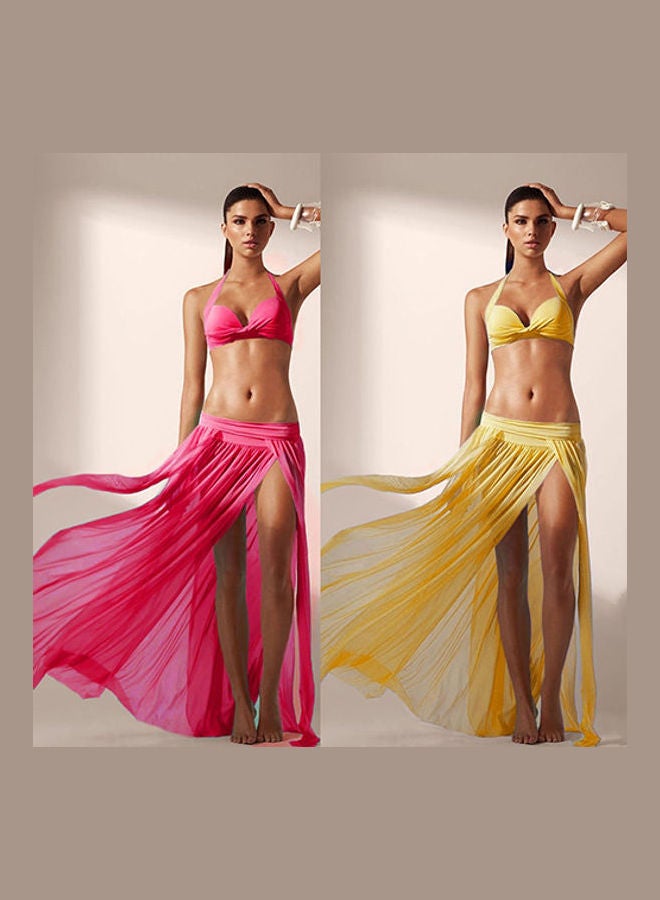Generic - Women's Fashion Swimwear Bikini Cover-up Skirt  Beach Tulle Beachwear White - Image 1