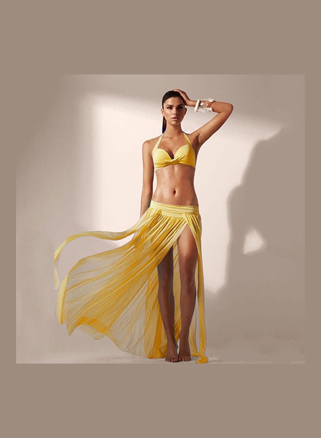 Generic - Women's Fashion Swimwear Bikini Cover-up Skirt  Beach Tulle Beachwear White - Image 1