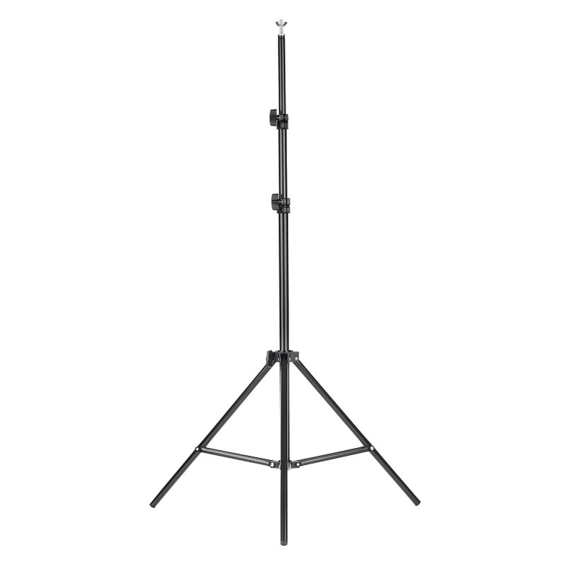 ANDOER 1.5x2m/4.9x6.5ft Portable Adjustable Height T-Shape Backdrop Stand Background Bracket Kit Black - Image 4