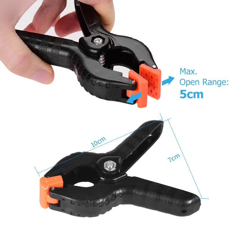 ANDOER 2.6x3m/8.5x10ft Studio Backdrop Stand Adjustable Photography Background Bracket With Carrying Bag Black - Image 2