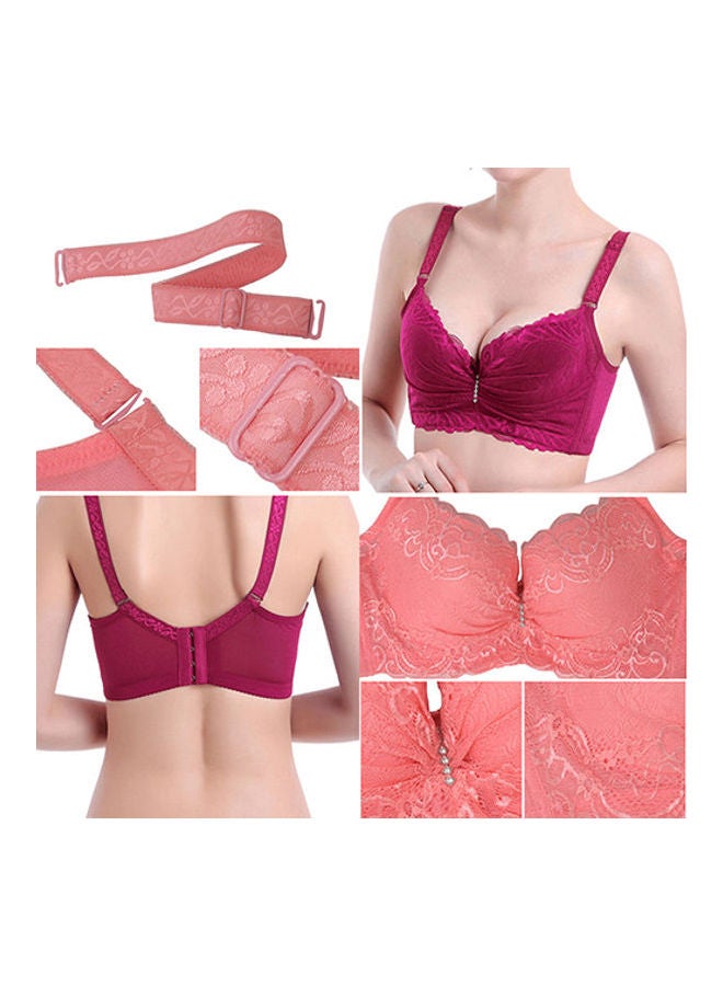 Lady Quick-Drying Lace Bra Beige  - Image 3