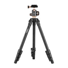 Q160SA Camera Complete Tripods With Panoramic Ballhead Bubble Level Adjustable Height Black/Gold - v1605879806/N41530863A_7