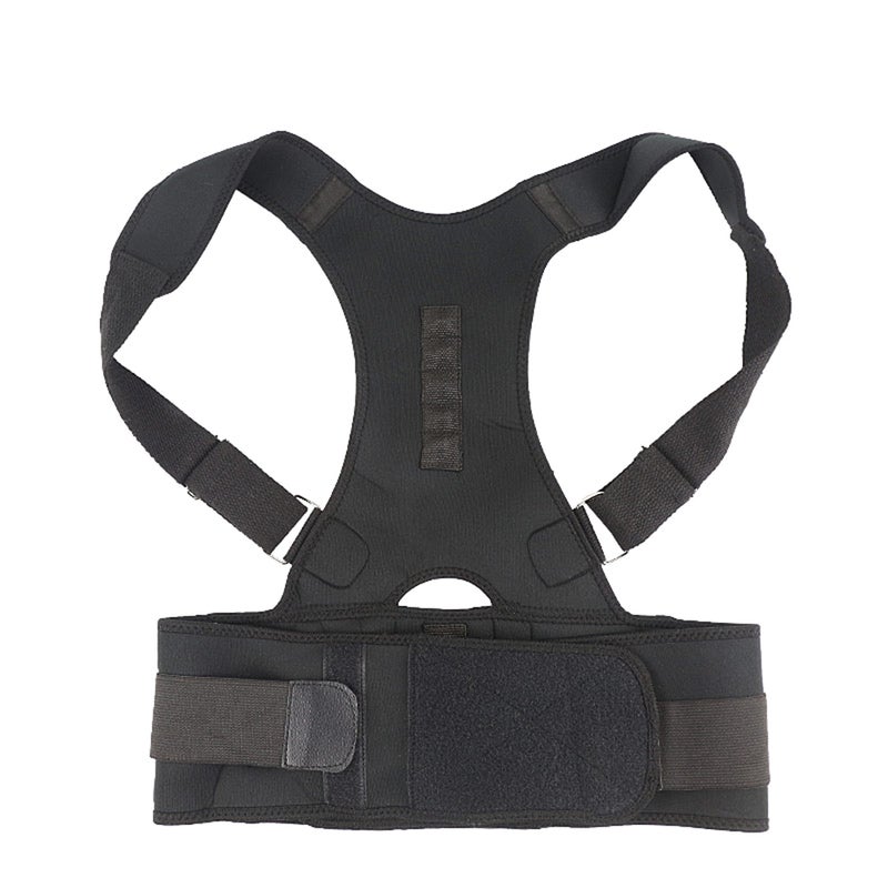 Brace Shoulder Spine Back Support Magnetic Therapy Posture Corrector Belt 20*5*19cm - v1605880043/N40810220A_1