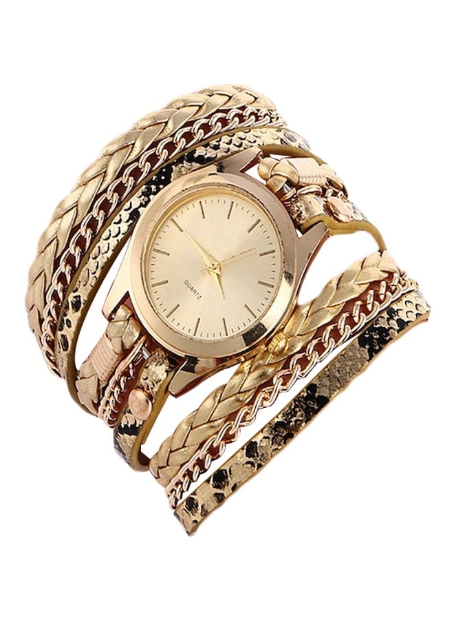 Beauenty Simple Elegant Round Quartz Analog Dial Wrist Watch - Image 2