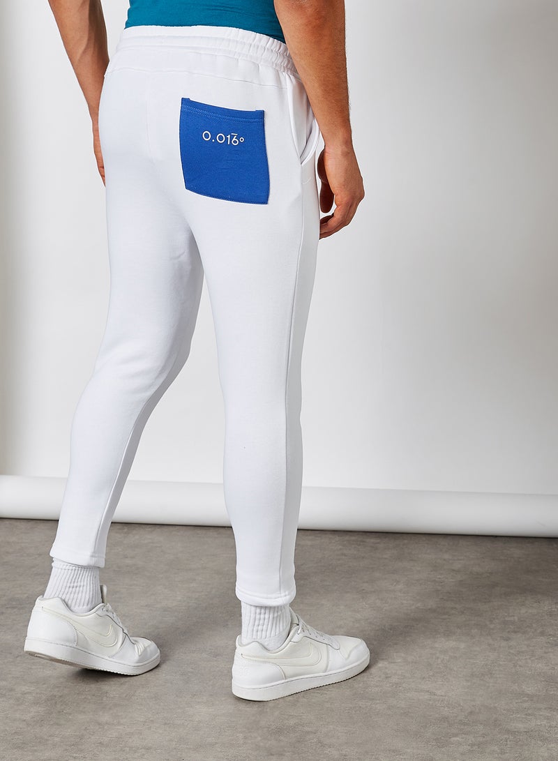 Arcminute - Thai Brand Logo Super Skinny Joggers White - Image 1