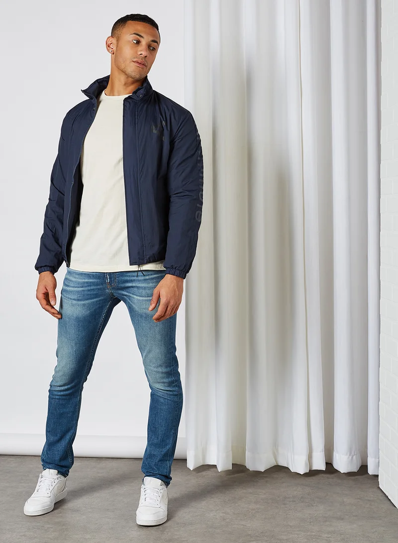 Arcminute Chest Logo Long Sleeve Jacket Total Eclipse