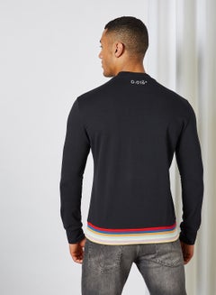 Arcminute Logo Long Sleeve Sweatshirt Black  - Image 2