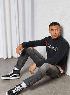 Arcminute Logo Long Sleeve Sweatshirt Black  - Image 3