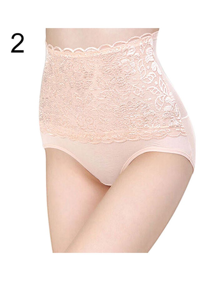Women's Lace Floral Body Shaper Tummy Control Panties High Waist Underwear Multicolour  - Image 1