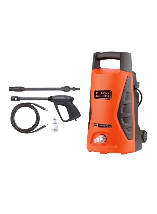 BLACK+DECKER - Pressure Washer High Performance With TSS And Lock System Ideal For Home, Garden And Car 100 Bar 1300W PW1370TD-B5 Orange/Black - Image 1
