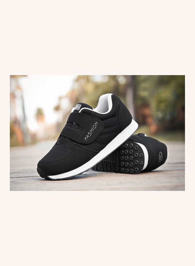 Beauenty Spring And Autumn New Style Old People's Breathable Anti-skid Soft Soled Sports Shoes black - Image 3