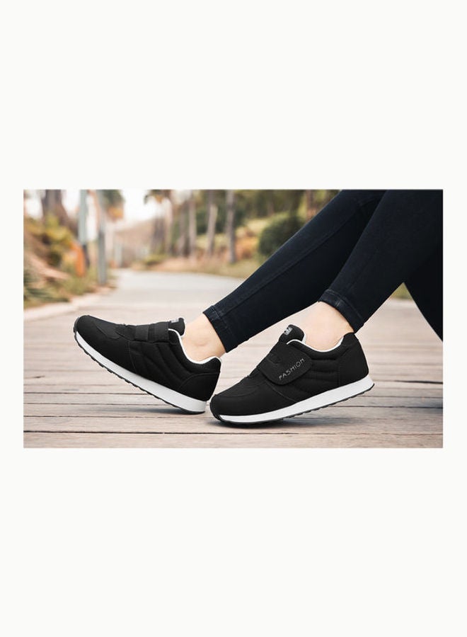 Beauenty Spring And Autumn New Style Old People's Breathable Anti-skid Soft Soled Sports Shoes black - Image 5