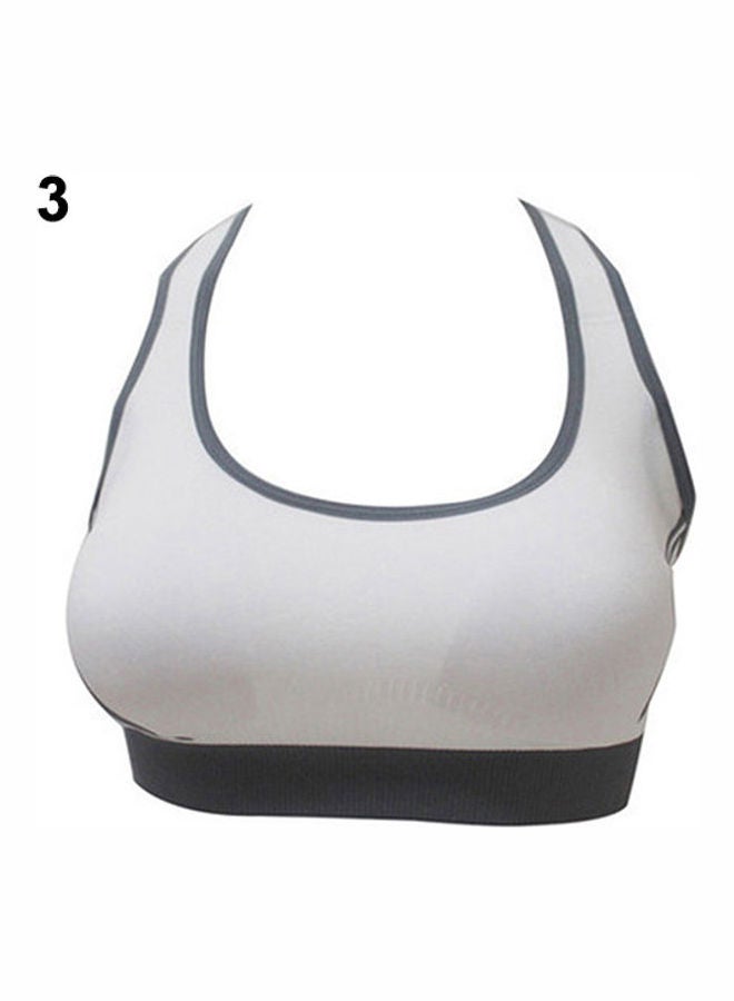 Women Jogging Sports Bra Gymwear Fitness Crop Top Yoga Exercise Cross Strap Vest Black  - Image 5