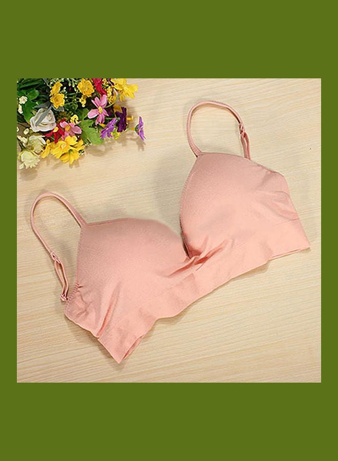 Women Sports Stretch Racerback Bra Yoga Slim Underwear Shear Seamless Tank Top Black  - Image 4