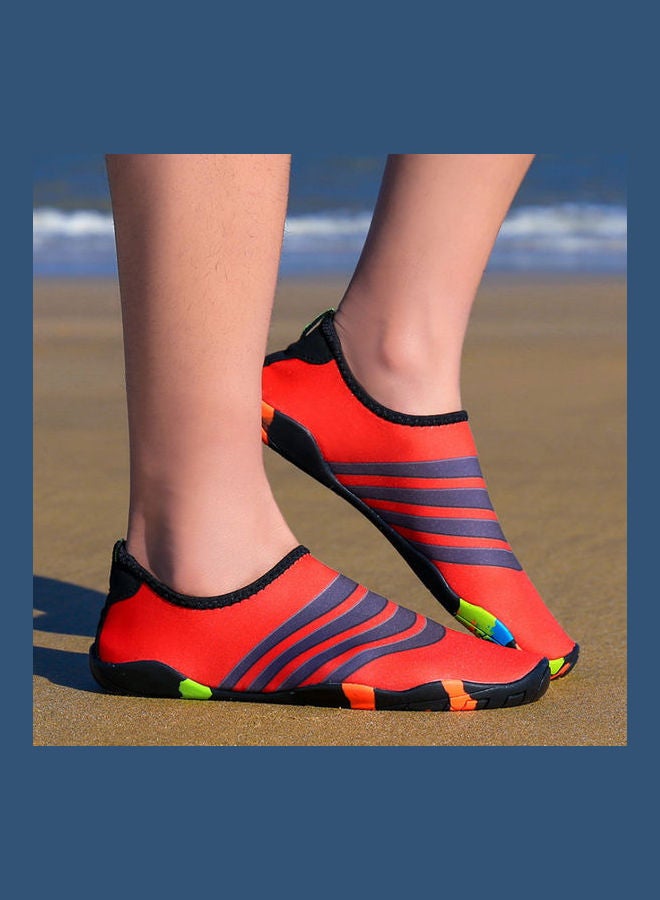 Beauenty Swimming shoes barefoot water sports Red - Image 5