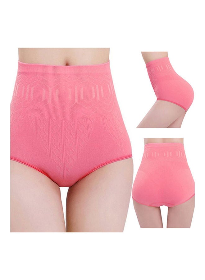 Generic Women's Seamless High Elastic High Waist Tummy Control Body Shaper Briefs Pants Black  - Image 5