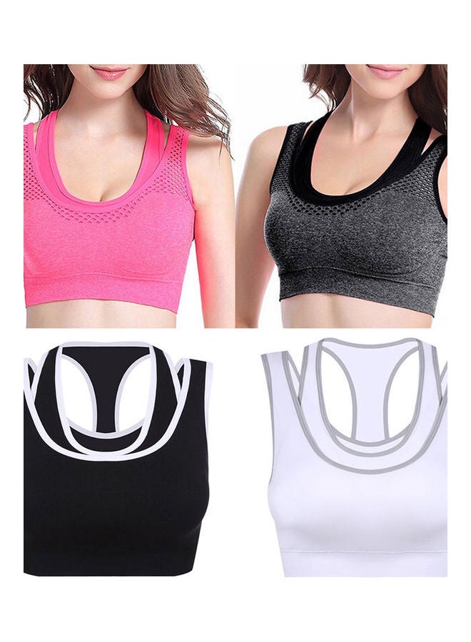 صدرية رياضية مُصممة للجري وجيدة التهوية للنساء أسود - Image 3