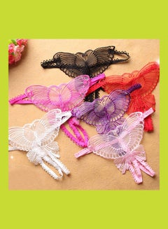 Generic Women Butterfly Thongs G-string V-string Panties Knickers Lingerie Underwear White  - Image 3