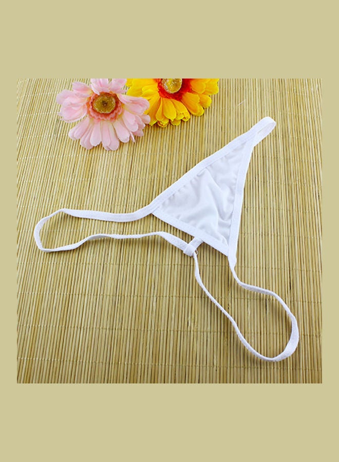 Generic - Women's Hot T-Back Thongs G-string Panties Erotic Underwear White - Image 1