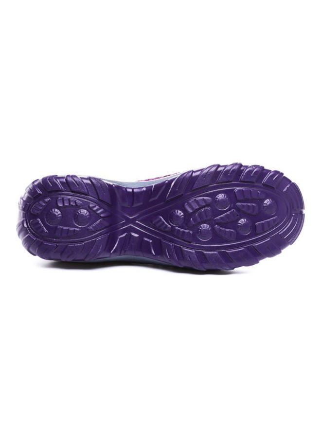 Beauenty Flying Knitted Breathable Mother, Anti Slip Wear Resistant Outdoor Casual Socks Shoes purple - Image 5