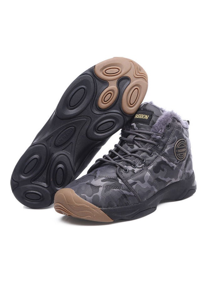 Beauenty Winter New Style Snow Boots Large Men's grey - Image 2