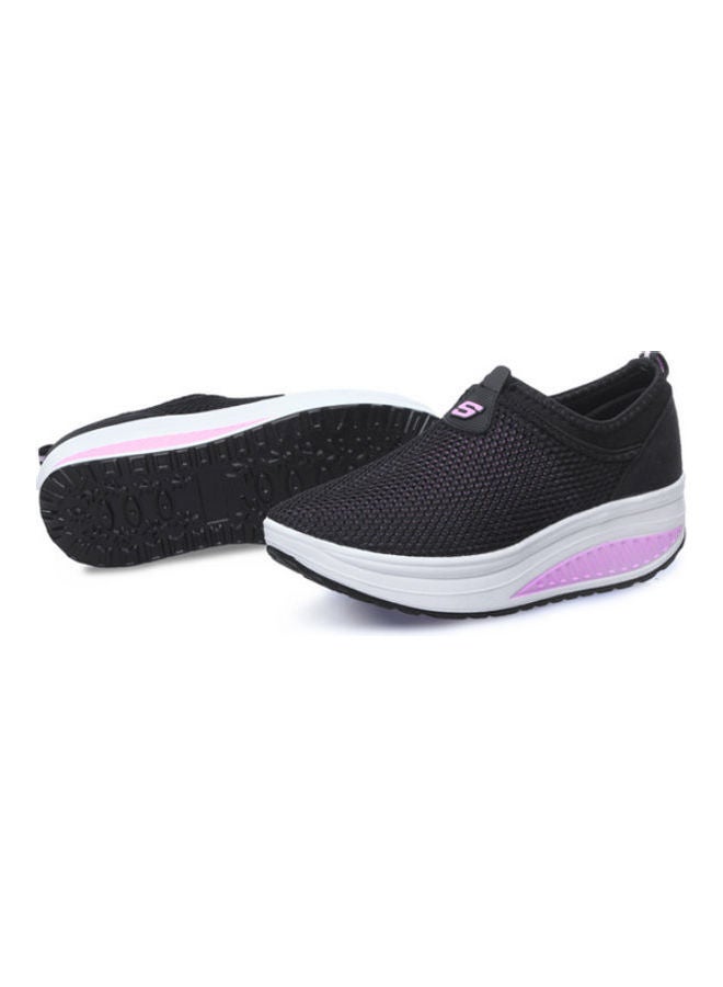 بيوينتي حذاء رياضي جيد التهوية مناسب لفصلي الربيع والصيف أرجواني - Image 1