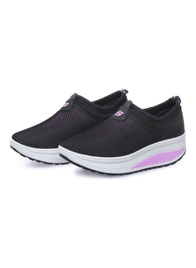 بيوينتي حذاء رياضي جيد التهوية مناسب لفصلي الربيع والصيف أرجواني - Image 3