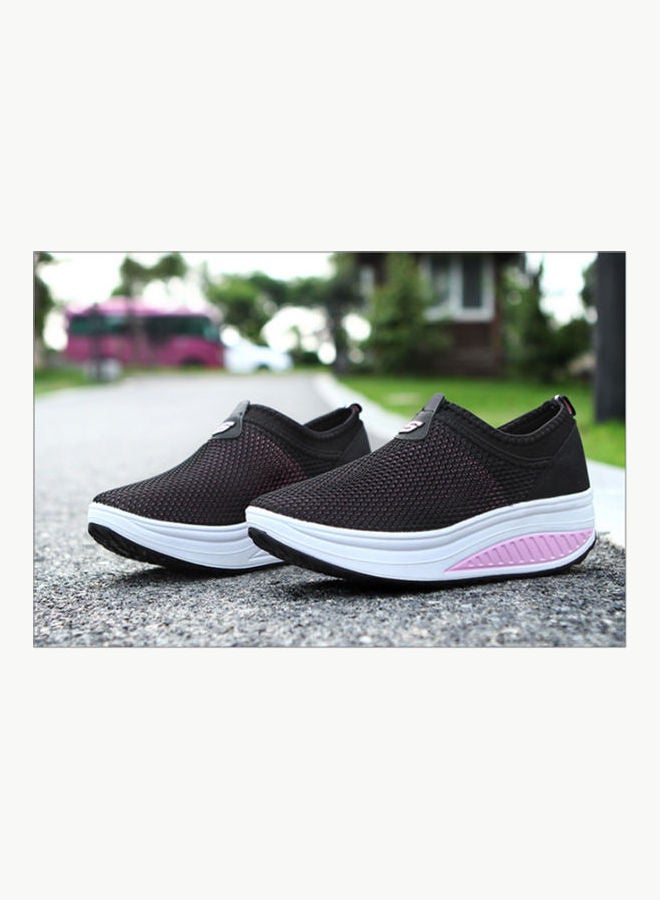 بيوينتي حذاء رياضي جيد التهوية مناسب لفصلي الربيع والصيف أرجواني - Image 4