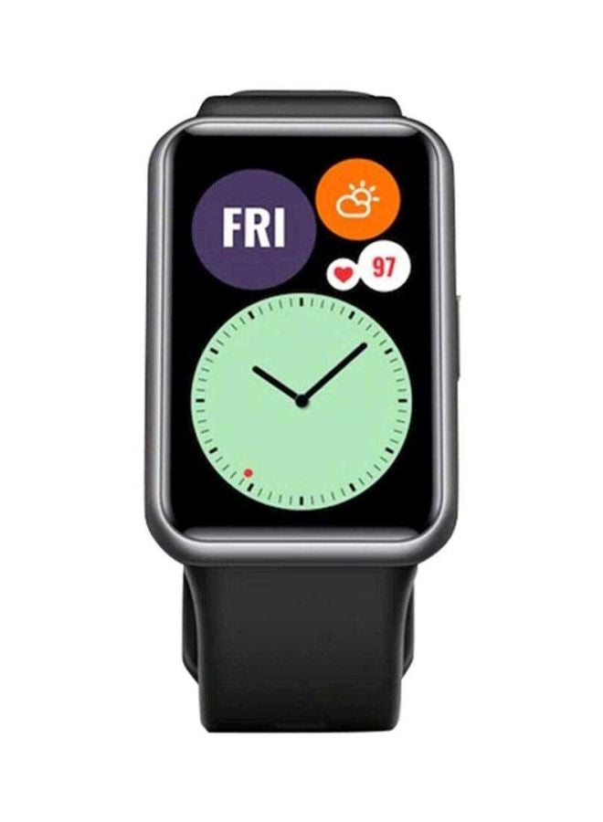 HUAWEI - Watch FIT 1.64 inch Amoled Display Touchscreen Waterproof Smart Watch, Graphite Black - Image 1