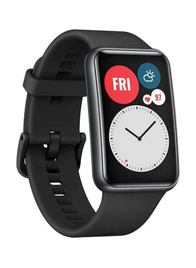 HUAWEI - Watch FIT 1.64 inch Amoled Display Touchscreen Waterproof Smart Watch, Graphite Black - Image 1