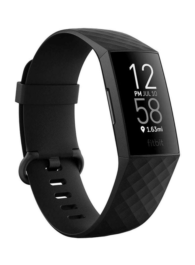 Fitbit - Charge 4 (NFC) - Advanced Fitness Tracker with GPS, Swim Tracking & Up To 7 Day Battery Black - Image 1